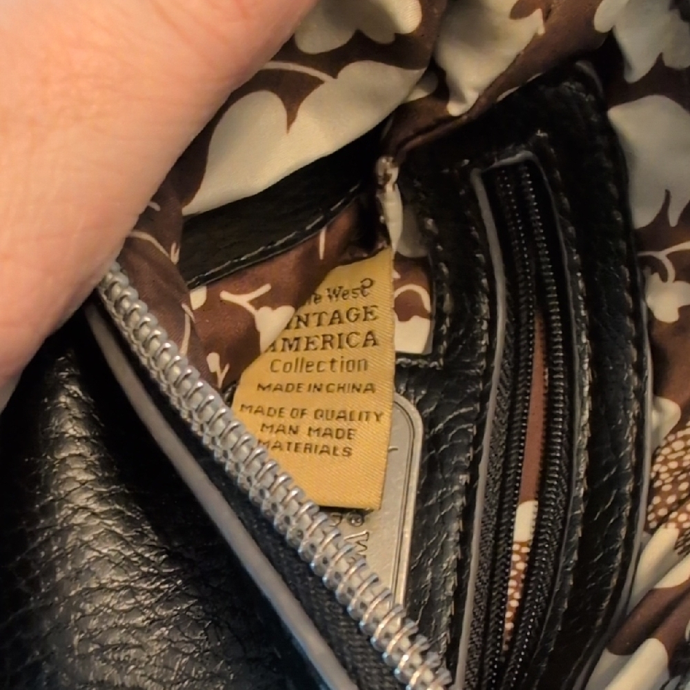 Nine West Black Studded Crossbody Bag - Picture 9 of 9